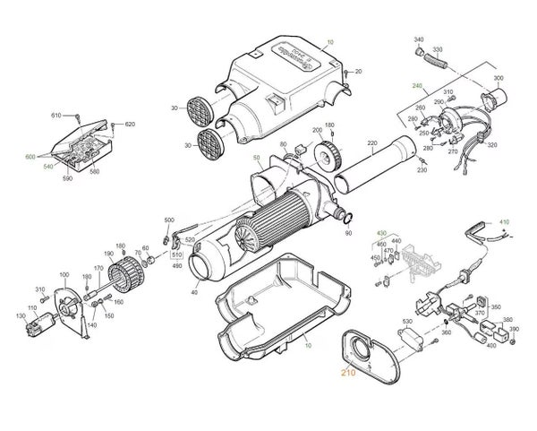 Truma Ilmakammion kansi E 2400