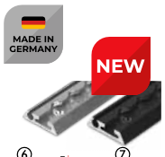 J&auml;rjestelm&auml;kisko urakiskolla (8 mm), hopea