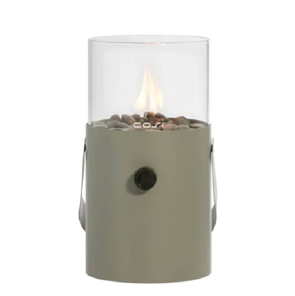 Cosiscoop -kaasupatruunalla toimiva tunnelmalyhty