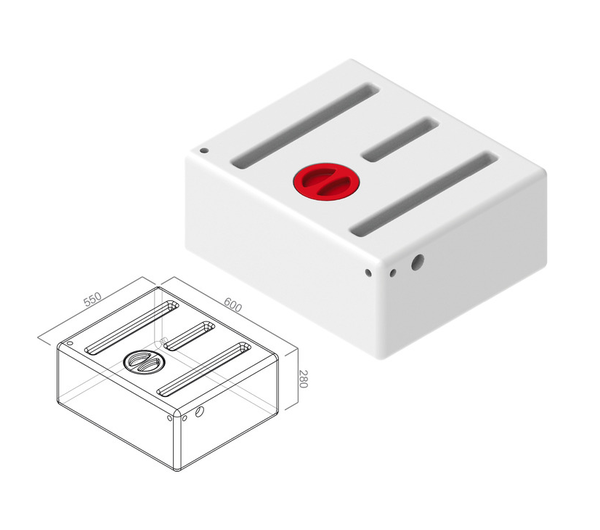 Yleisk&auml;ytt&ouml;inen vesitankki - 92 l