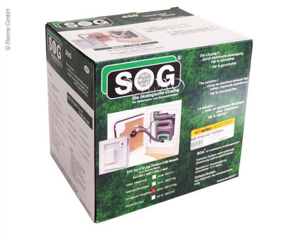 SOG ilmanvaihtosarja tyyppi D kaikille C-400 vaaleanharmaa