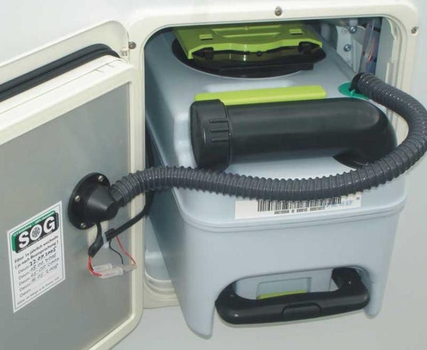 SOG-venttiilisarja 3000A Dometic CT3000: lle, sivusein&auml;&auml;n