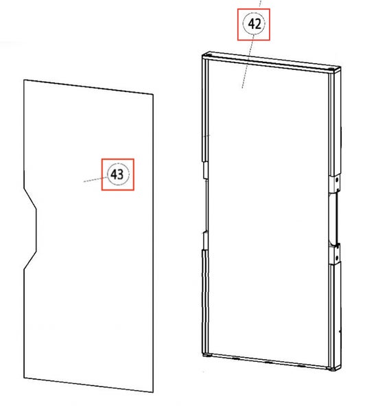 J&auml;&auml;kaapin ovi Thetford T2090