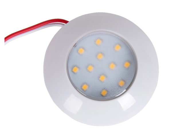 12 V LED-spot, valkoinen 2,4 wattia