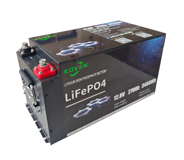 Koven 12v - 270Ah lifepo4 / litium akku