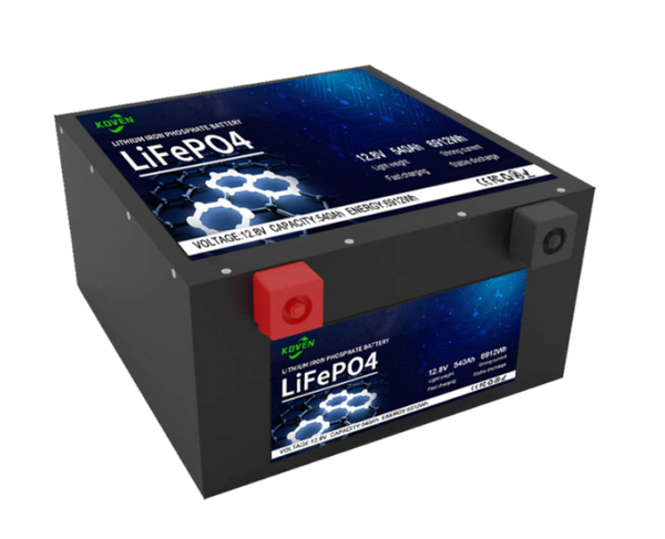 Koven 12v - 540Ah lifepo4 / litium akku