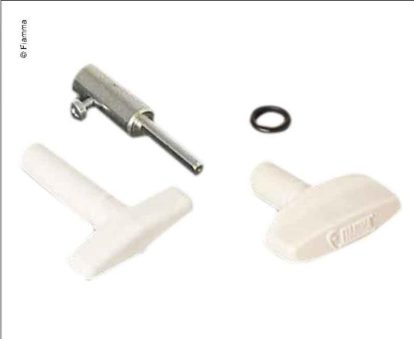 Fiamma ﻿kampiakselin jatke valkoinen