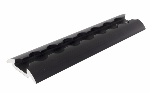 Puoliympyr&auml;n muotoinen kiinnityskisko Musta