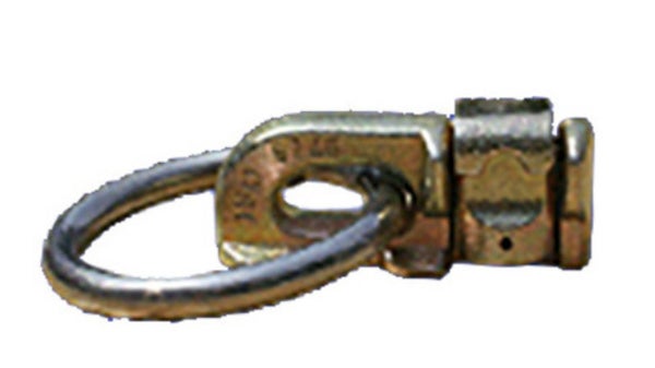 Kaksoisnastaliitin, sinkitty&auml; ter&auml;st&auml;