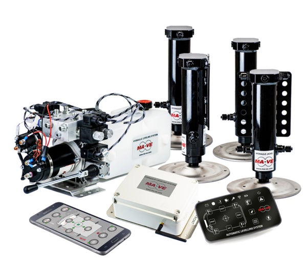 MA-VE hydrauliset tasaustunkit - 12 V j&auml;rjestelm&auml; Ford Transit