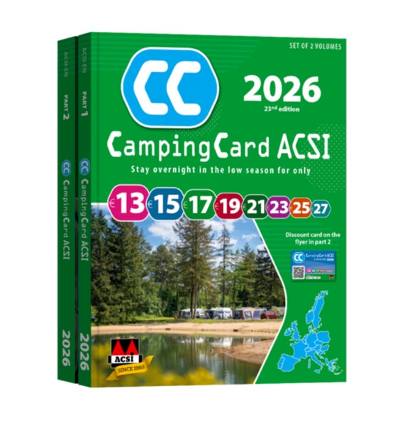 CampingCard ACSI 2026, English