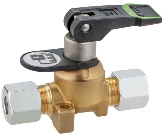 Gok sulkuhana 8mm kaasuputkelle, k&auml;&auml;nt&ouml;vipu