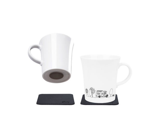 Magneettiset kupit 270ml, 2 kpl