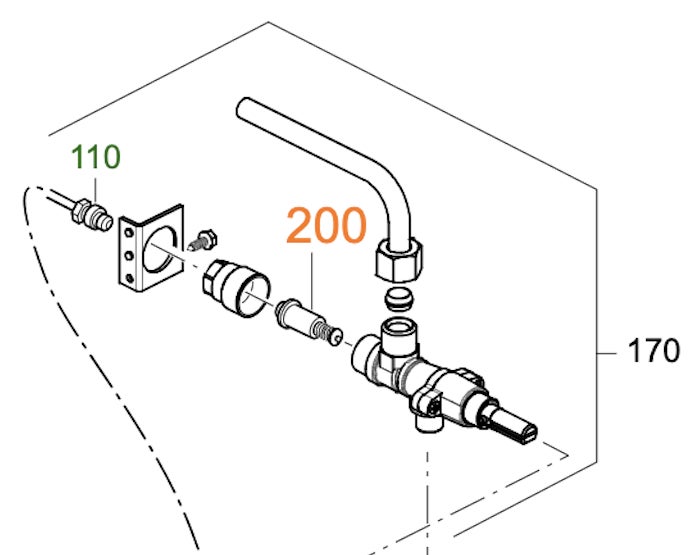Truma magneettiventtiili S 2200 / S 3002 / S 3004 / S 5002 / S 5004