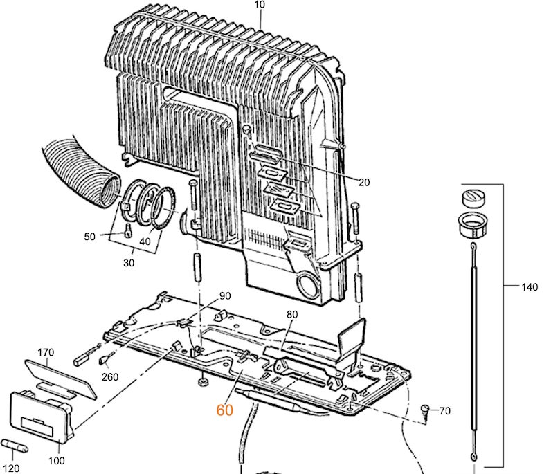 Truma pohjalevy S 3002 (P)