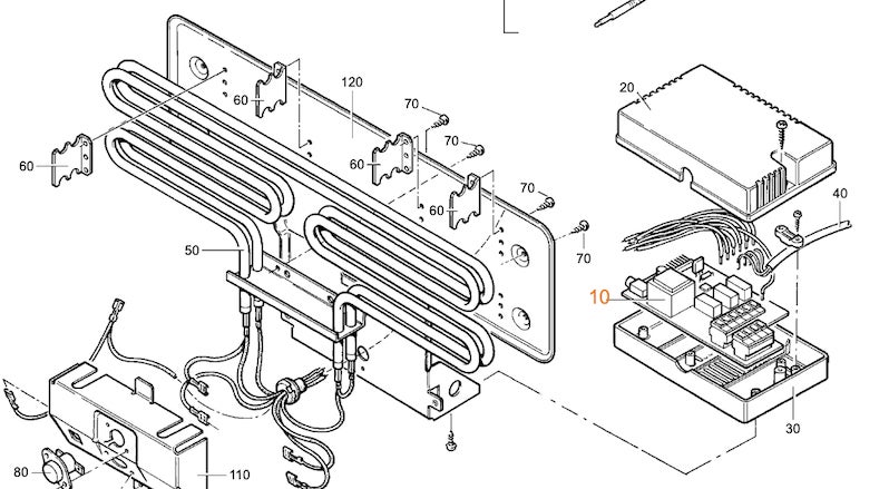 Truma piirilevy Ultraheat