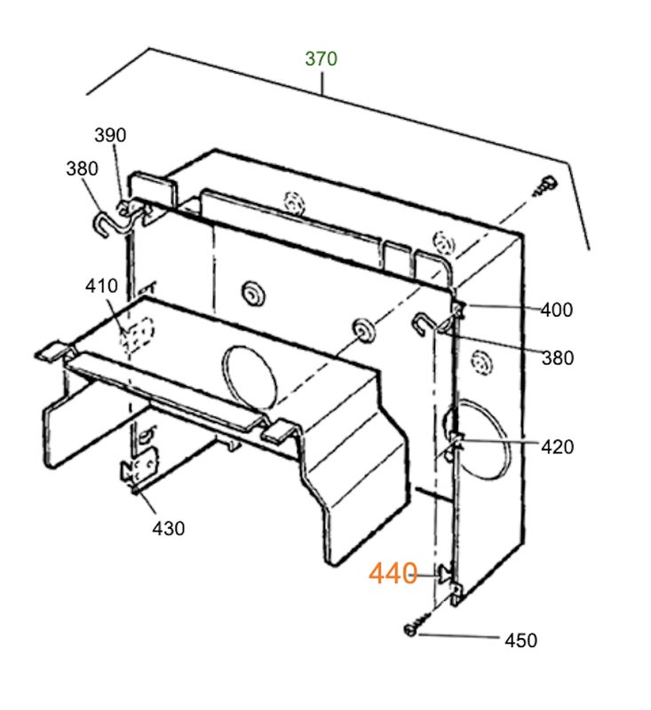 Truma kiinnike S 3002 / S 5002 (ala, oikea)