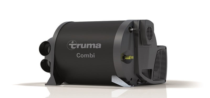Truma Combi 4 E -l&auml;mmitin ja vedenl&auml;mmitin, kaasu + s&auml;hk&ouml;