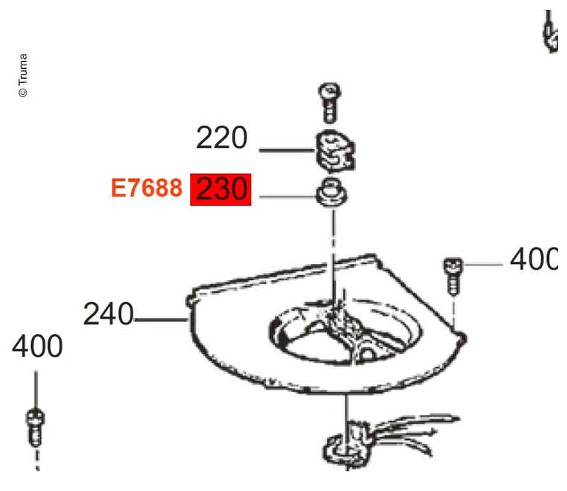 Truma v&auml;liholkki E 4000