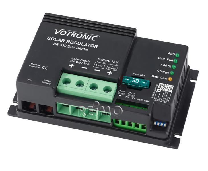 Aurinkopaneelien ohjain SR 350 DUO Digital 12V