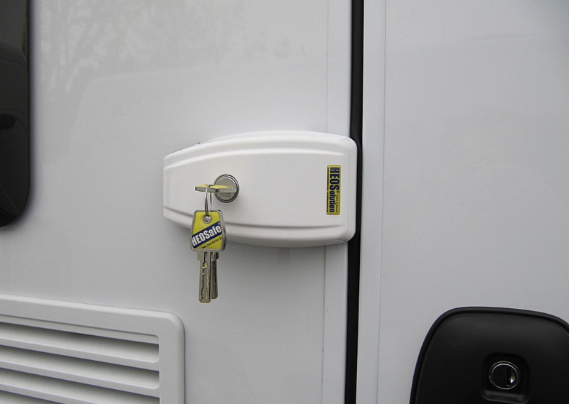 HEOSafe Turvalukko Oven karmin lukko, valkoinen